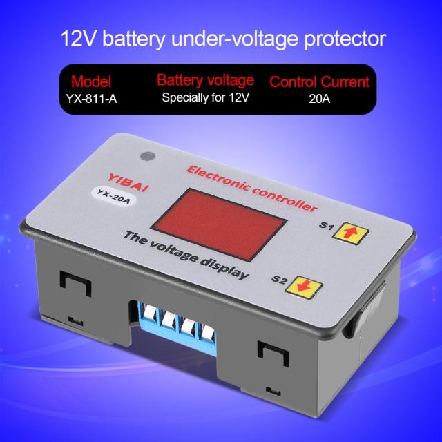 12vバッテリー充電コントローラー低電圧制御保護モジュールレギュレーター低電圧遮断スイッチ の通販はau Pay マーケット Premium Select