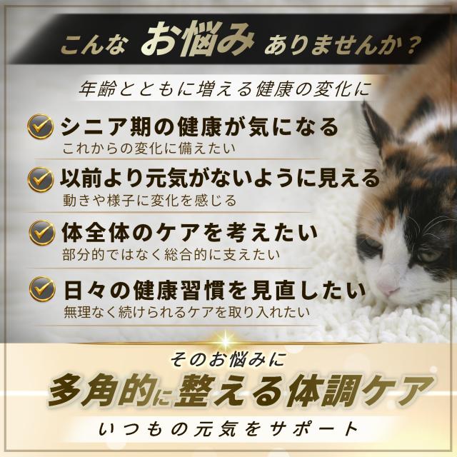 ペッツプラス プレミアムセブン 猫 サプリ オールインワン シニア猫 健康維持 免疫力 目 脳 関節 胃腸 ケア 国産 無添加 獣医師監修 プロポリス 猫用サプリメント_1