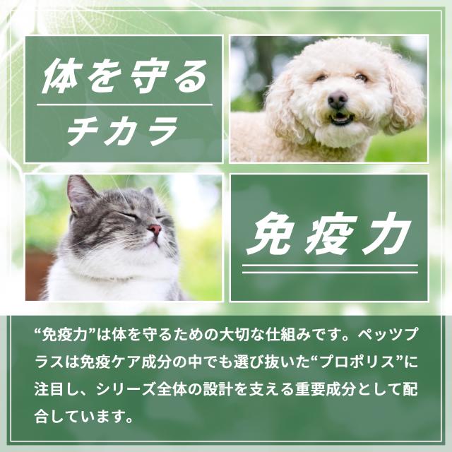 ペッツプラス プレミアムセブン 猫 サプリ オールインワン シニア猫 健康維持 免疫力 目 脳 関節 胃腸 ケア 国産 無添加 獣医師監修 プロポリス 猫用サプリメント_7