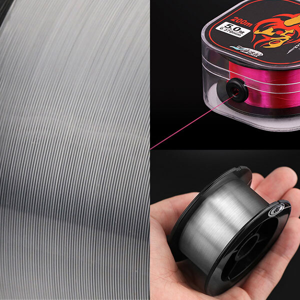 ナイロンライン カラー 釣り糸 5色1セット 釣り具 高伸度 高強度 高耐久 ナイロン ライン 0m 海釣り ギア 遠投の通販はau Pay マーケット Mirai