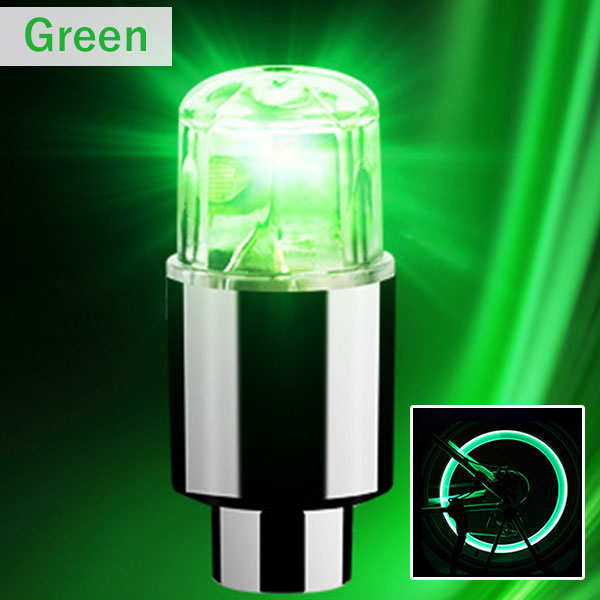 Ledライト タイヤバルブキャップ 車 同色4個セット ホイールバルブキャップ Led照明 カラフル タイヤ ライト 光る イルミネーション の通販はau Pay マーケット Mirai