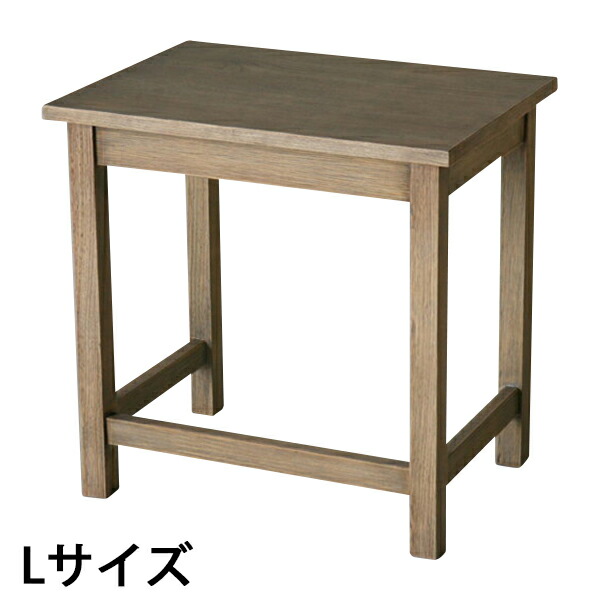 アンティーク調 サイドテーブル 花台 001-L