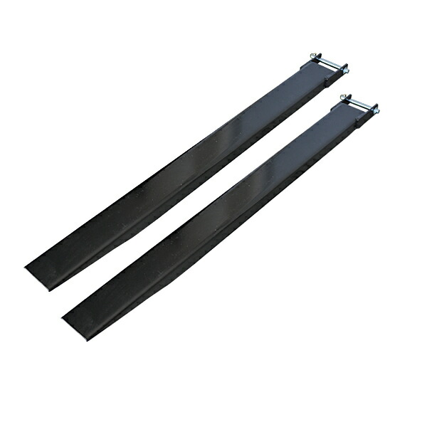 サヤフォーク 長さ1600mm 板厚6mm オープンボトム フォークリフト用つけツメ 長さ160cm フォークリフト アタッチメント スチール 運搬 荷役 サヤ フォーク 延長爪 長爪 長ツメ つけツメ つけ爪 ロングフォーク ロング fork-ex-o-16