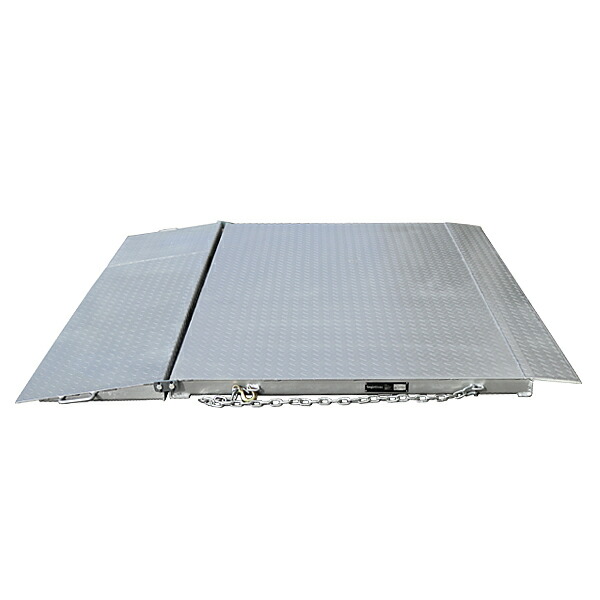 コンテナスロープ 耐荷重6500kg 幅2200mm 長さ2060mm 板厚4.5mm 6.5t 折りたたみ スロープ ランプ コンテナ 倉庫 トランクルーム レンタル倉庫 コンテナハウス 段差解消 直置き バンニング デバンニング ローディング フォークリフト コンテナ用 乗り入れ 荷役 slopen65