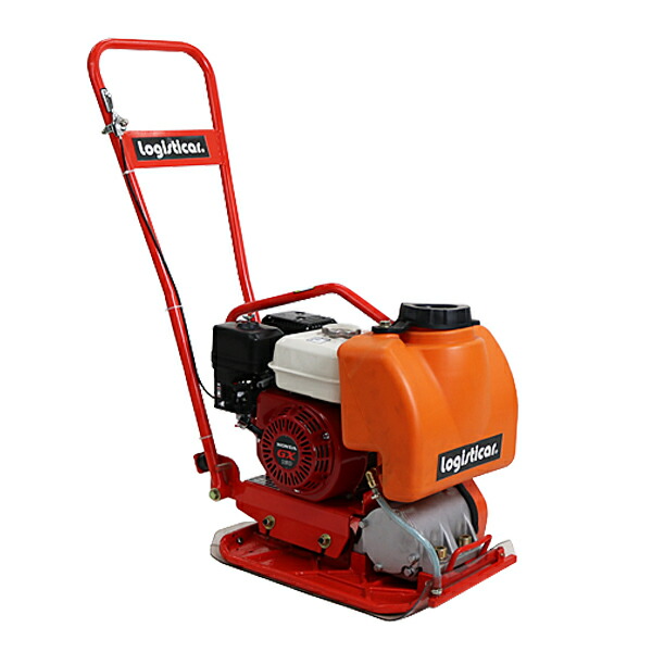 プレートコンパクター Honda GX160内蔵 4ストロークエンジン 5.5馬力 約61kg 散水タンク付き ラバーマット付き 転圧機 転圧機械 振動コンパクター プレートランマ— 転圧プレート ランマ— 工事現場 舗装工事 建設機械 振動 締め固め 機械 ホンダ platecompactorp10