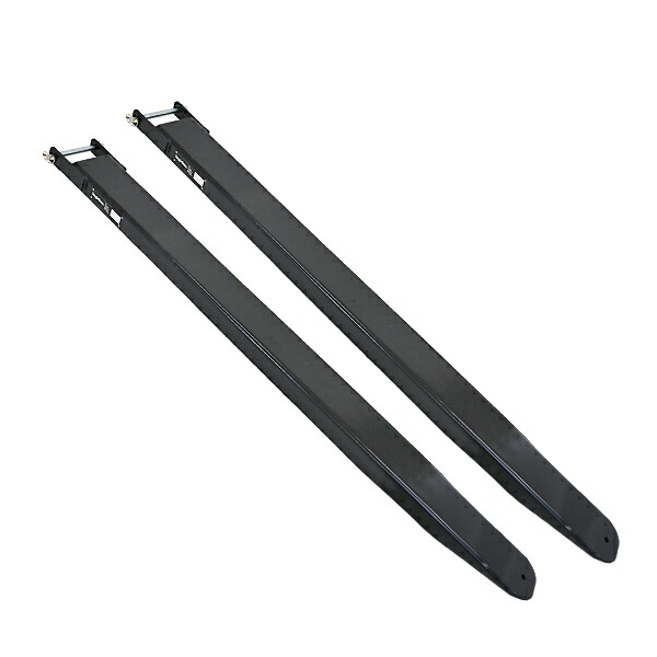 サヤフォーク 長さ約1800mm 板厚約6mm クローズドボトム フォークリフト用つけツメ 長さ約180cm フォークリフト アタッチメント スチール 運搬 荷役 サヤ フォーク 延長爪 長爪 長ツメ つけツメ つけ爪 ロングフォーク ロング fork-fe-c-18-a