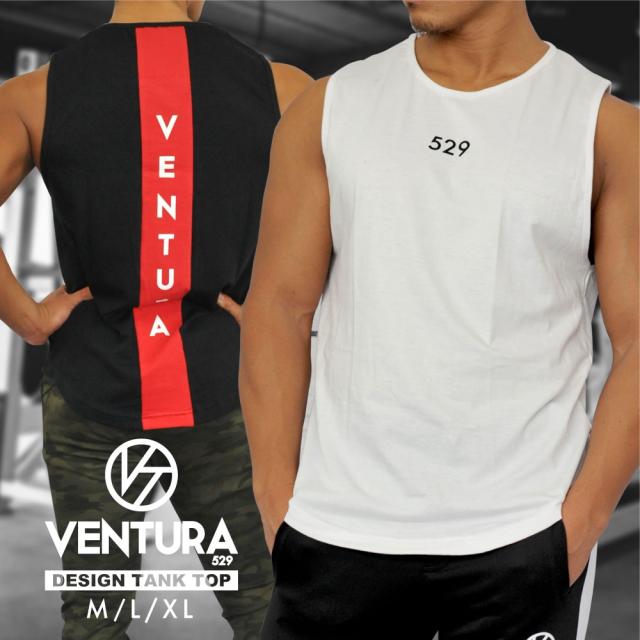 タンクトップ ｔシャツ Ventura 529 トレーニングウェア メンズ レディース 半袖 白 グレー ブラック 黒 ウェア トップス カジュアル スの通販はau Pay マーケット フィジカルデザイン