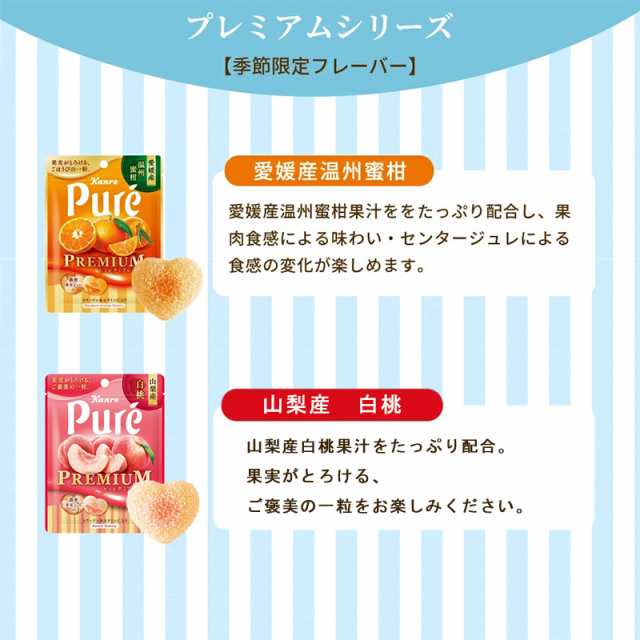 お菓子詰め合わせ ピュレグミ グレープ マスカット レモン 菓子