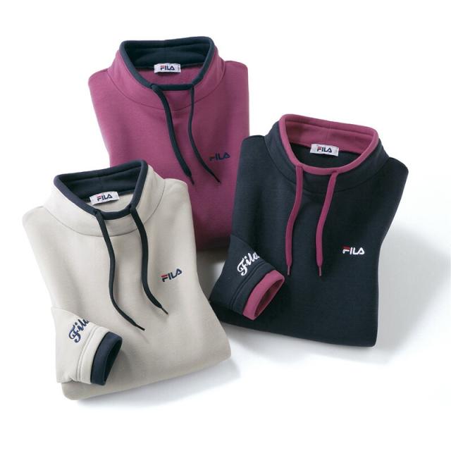 ＜ＦＩＬＡ＞暖かハイネックプルオーバー３色組
