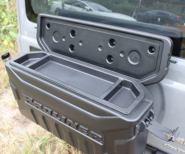 Jimny　ジムニーシエラ JB74w リアキャリア ボックス バックパック 工具箱 シエラ スペアタイヤレス カスタム 背面_5