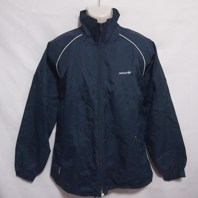 古着 メンズl Adidas アディダス デサント製 ナイロン ウインドブレーカージャケット フルジップ カジュアル ネイビー Ads 256の通販はau Pay マーケット リサイクルスポーツ