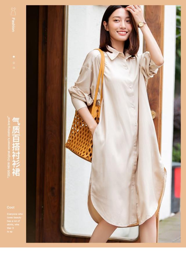 シャツワンピース 膝下丈 襟付き 無地 ゆったり カジュアル 春夏秋 ベージュ ブラックの通販はau Pay マーケット ウッディーベース4号店 シャツワンピース 膝下丈 襟付き 無地 ゆったり カジュアル 春夏秋 ベージュ ブラックの通販はau Pay マーケット ウッディーベース4号店