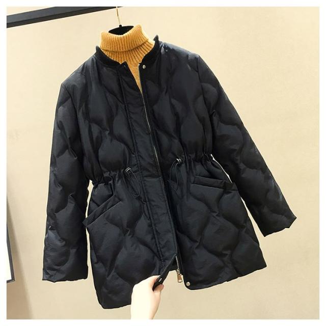 コート ゆったり 厚手 ジッパー付き キルティング レディースアウター ジャケット ウエスト絞り ミディアム カジュアル フォーマル ホワの通販はau Pay マーケット ウッディーベース４号店