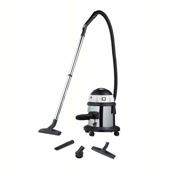 乾湿両用掃除機 シルバー/ブラック/グレー WDV-15S CLEAN SELECT 掃除機 乾湿両用 業務用 光触媒コーティング バキューム 液体吸引 キャニスター掃除機 クリーンセレクト ステンレスタンク 静電気対策 送料無料