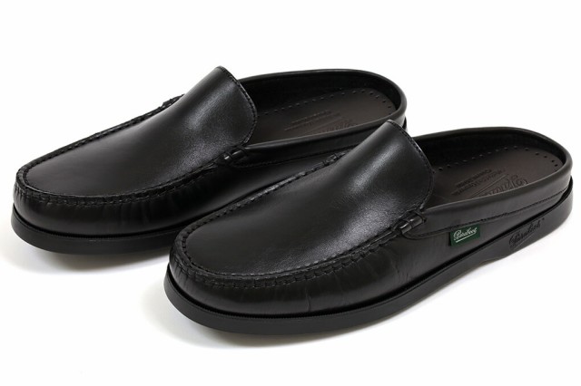 パラブーツ ミュール バハマ ブラック Paraboot BAHAMAS NOIRE-LIS