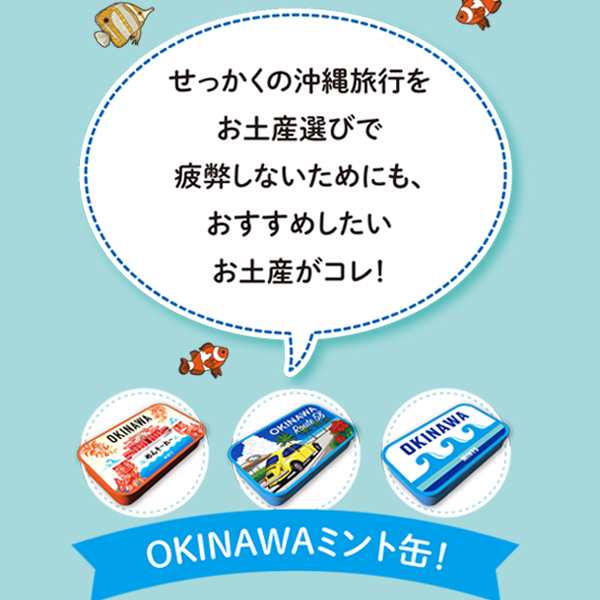 ミントタブレット ミント缶 清涼菓子 沖縄県NEXT優良県産品 沖縄 お