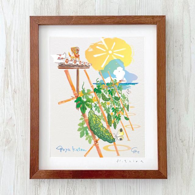 油絵（額付き） 一条 油絵 額付き 千住博 【 银河夜 】手描き F8 油絵