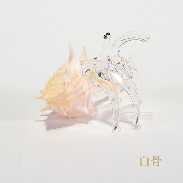 ガラス細工 ヤドカリ 沖縄 お土産 お取り寄せ 海の生き物 置物