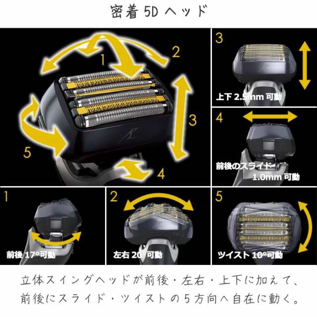 メンズシェーバー ラムダッシュ 6枚刃 2022年6月1日新発売 パナソニック ラムダッシュPRO 6枚刃 ES-LS9BX 全自動洗浄充電器  泡メイキング