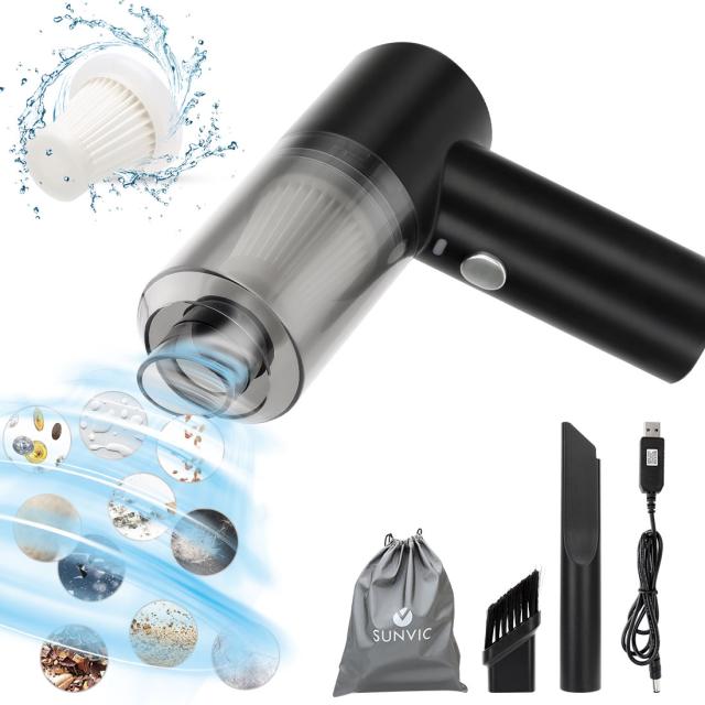 即納 送料無料 Sunvic ハンディークリーナー Pcキーボード掃除機 卓上クリーナー エアダスター 集塵装置 多機能掃除機 Usb充電式 軽の通販はau Pay マーケット ｓｕｎｖｉｃ