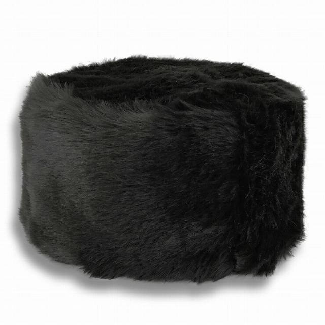 新品未使用★リアルミンクファー トーク帽 ロシア帽 黒 60㎝ 調節可能 男性◎ 新品未使用☆リアルミンクファー トーク帽 ロシア帽 黒 60㎝ 調節可能