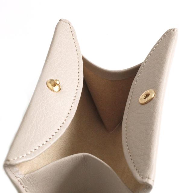 mnoi（ムノイ）/ Ar card case　-pink gray-  カードケース -ピンクグレー