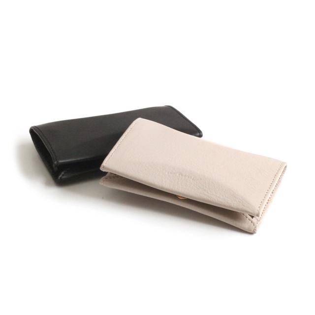 mnoi（ムノイ）/ Ar card case　-pink gray-  カードケース -ピンクグレー