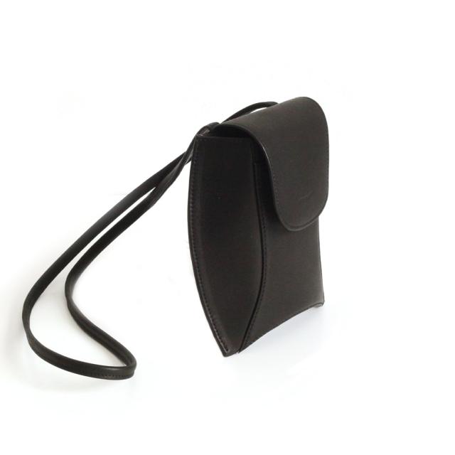 mnoi（ムノイ） / Ar bag　-black-  ショルダーバッグ -ブラック