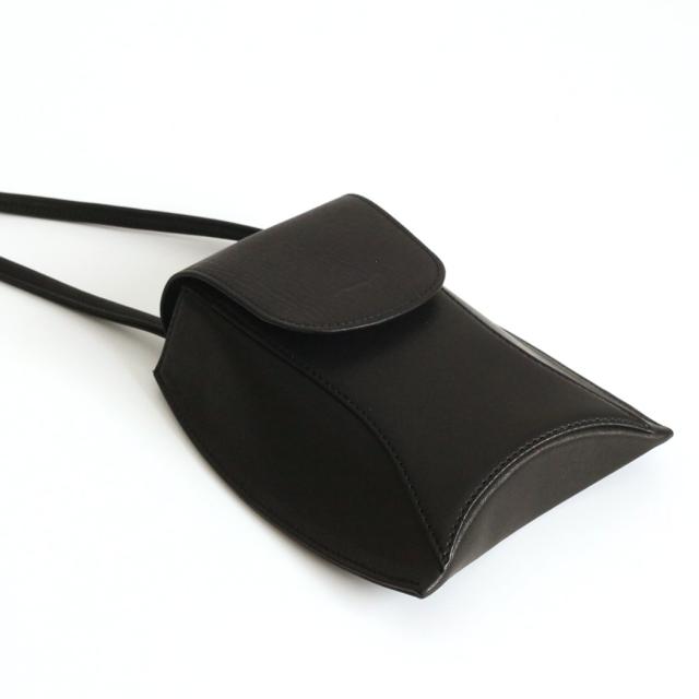 mnoi（ムノイ） / Ar bag　-black-  ショルダーバッグ -ブラック