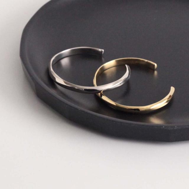 BYOKA ビョーカ GW1901 G.CREAM CUFF クリーム カフ バングル ゴールド ブレスレット 20代 30代 40代 50代 シンプル 人気 プレゼント ギフト 贈り物 オケージョン ドレス 15,400円