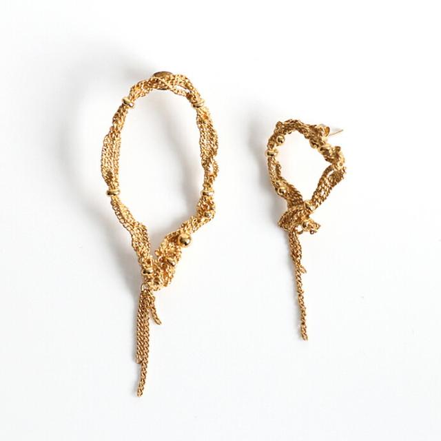 cocozelle（ココゼル） / COP-05 chain ピアス1 レディース ギフト プレゼント 記念日 アクセサリー ジュエリー 20代 30代 40代 50代 60代