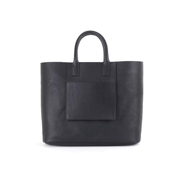 COURTNEY ORLA (コートニーオーラ) / INVERSE TOTE m レザー トートバッグ - ブラック/ブラック INV23SPL015002BK/BK