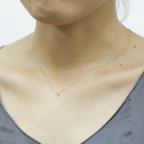 イロンデール エペパン hirondelle et pepin / k18 hn-322プチダイヤネックレス レディース ギフト プレゼント アクセサリー ジュエリー 20代 30代 40代 50代_2