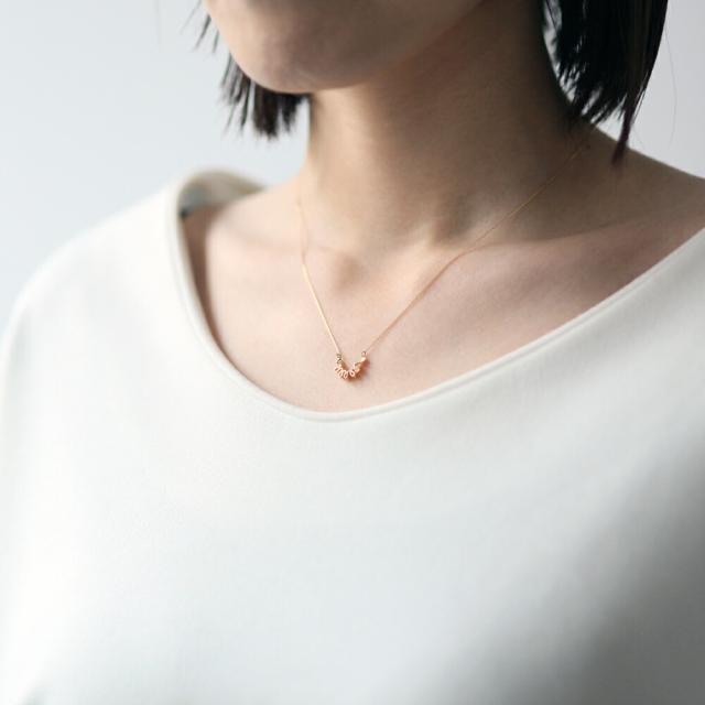 イロンデール K18クロスモチーフネックレス イロンデール K18クロスモチーフネックレス hirondelle et pepin