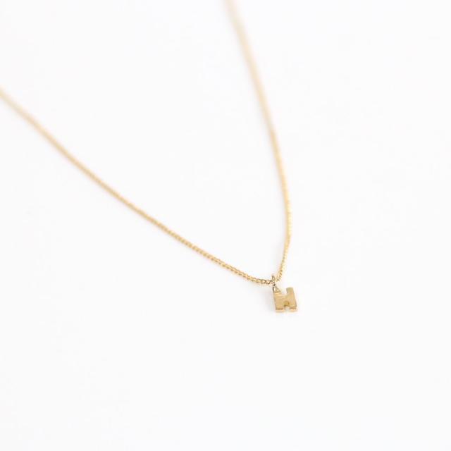 hirondelle et pepin 18k ゴールド クロスネックレス hirondelle et