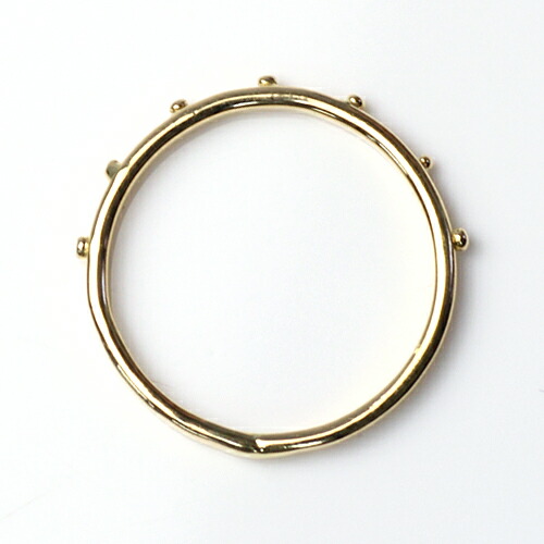 イロンデール エペパン hirondelle et pepin / k18 hr-426 ドットリング M レディース 指輪 ギフト プレゼント 記念日 アクセサリー ジュエリー 20代 30代 40代 50代_1