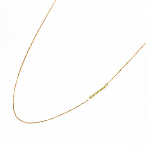 イロンデール エペパン hirondelle et pepin / k18 hn-442 ライン ネックレス レディース ギフト プレゼント アクセサリー ジュエリー 20代 30代 40代 50代