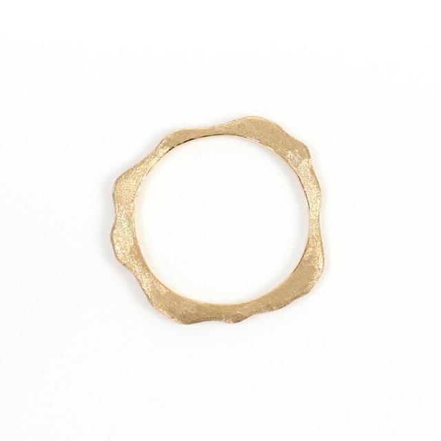 イロンデール エペパン hirondelle et pepin / k18 hr-485 アメーバ リング L レディース 指輪 ギフト プレゼント 記念日 アクセサリー ジュエリー 20代 30代 40代 50代の通販は