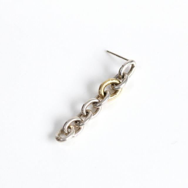 イロンデール エペパン hirondelle et pepin / k18 silver sp-13-17w チェーンピアス2 / ロング (片耳タイプ) レディース ギフト プレゼント アクセサリー ジュエリー 20代 30代 40代 50代_1