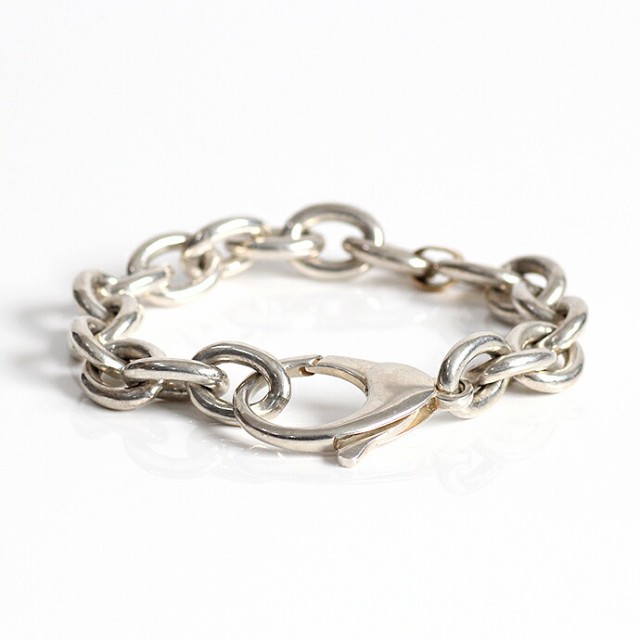 hirondelle et pepin（イロンデール エ ペパン） k18 silver sn-14-18s ビッグチェーンネックレス