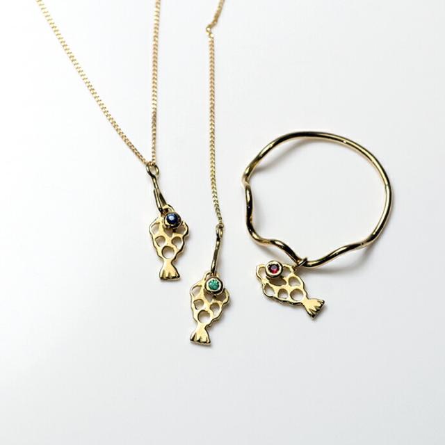 イロンデール エペパン hirondelle et pepin / k18 hn-20fw-540 fishing ネックレス / ゴールド レディース ギフト プレゼント アクセサリー ジュエリー 20代 30代 40代 50代_7