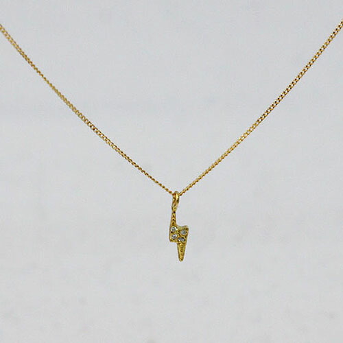 イロンデール エペパン hirondelle et pepin / k18 hn-9s-262 flash ダイヤネックレス - サンダー レディース ギフト プレゼント アクセサリー ジュエリー 20代 30代 40代 50代