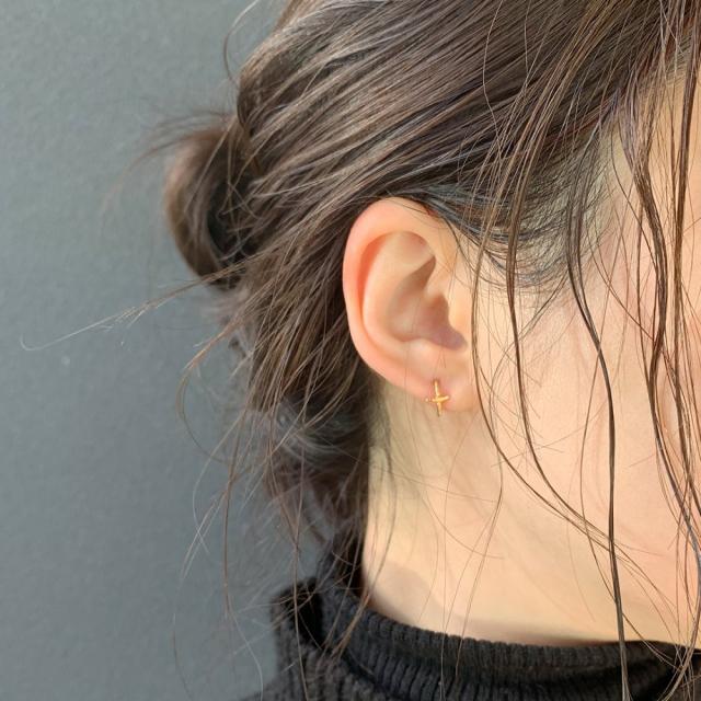 hirondelle et pepin 片耳のみ ピアス イロンデール スカルピアス