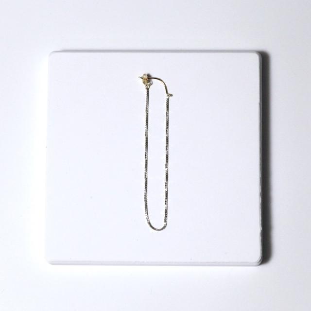 ももや:イロンデールhirondelle18kクロス片耳ピアス×2点 ももや:イロンデールhirondelle18kクロス片耳ピアス×2点