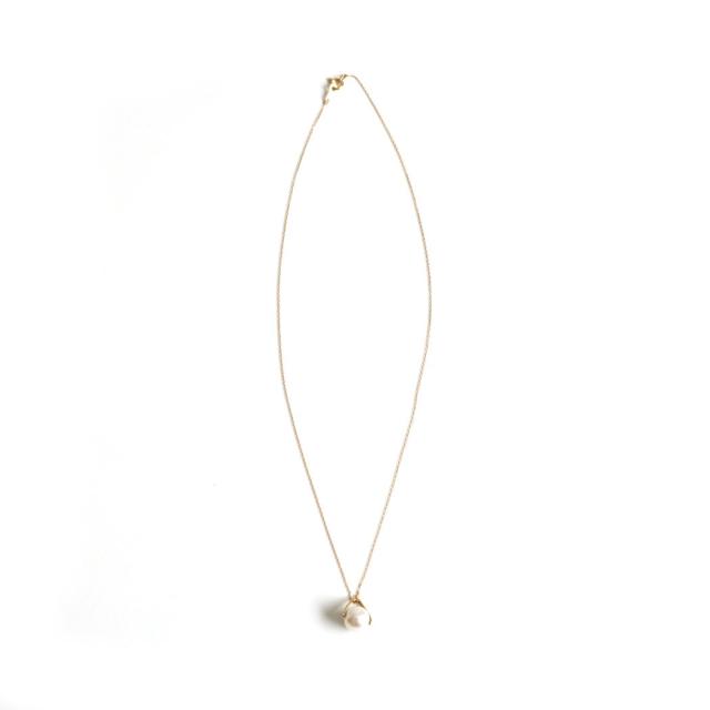 hirondelle et pepin（イロンデールエペパン）/ hn-21fw-548 k18 sirene perl necklace シレーヌ パール ネックレス - ゴールド レディース ネックレス ギフト プレゼント 記念日 アクセサリー ジュエリー 20代 30代 40代 50代_2