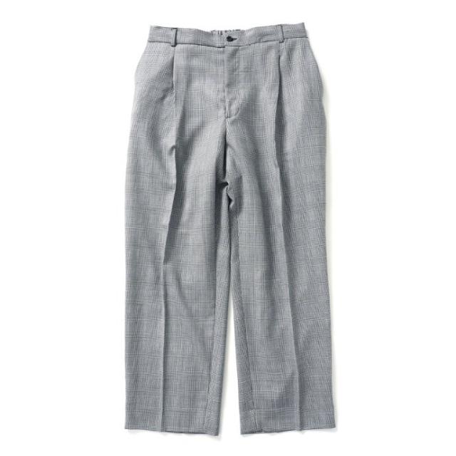 CEASTERS（ケステル） / CT22S-TR02 1P Trousers v5 - Glen Check ワンタックサマーウールパンツ グレンチェック 買い回り 買い周り 買いまわり ポイント消化の通販は 15,303円