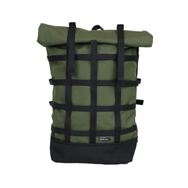 BRAASI INDUSTRY（ブラアシィインダストリー） / WEBBING - 18L Khaki 耐水ロールトップバックパック カーキ 送料無料の通販は 28,600円