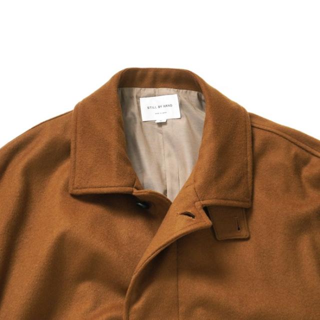 美品 still by hand オーバーサイズコート ひっくり返さ