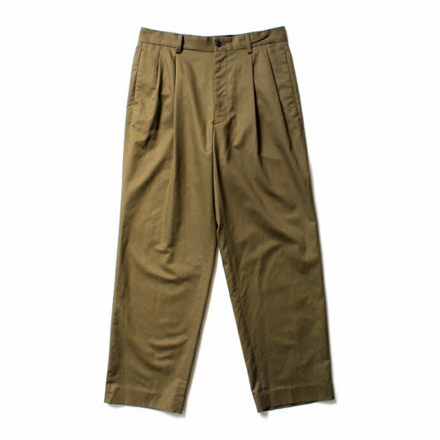 THEE（シー）/ high-rise wide trousers ハイウエストワイドトラウザーズ HT-PT-02-B Olive 買い回り 買い周り 買いまわり ポイント消