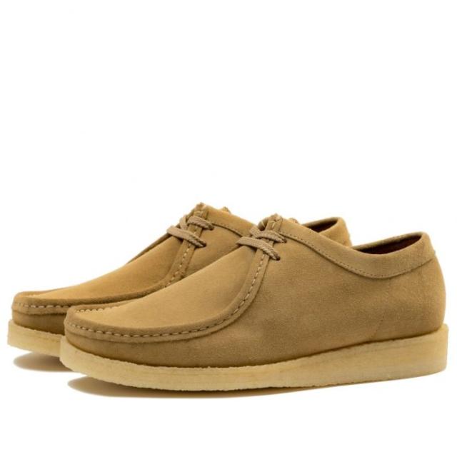Padmore & Barns / P204 Low - Terra Suede パドモア＆バーンズ ベージュスウェード オリジナルワラビーモカシン ローカット
